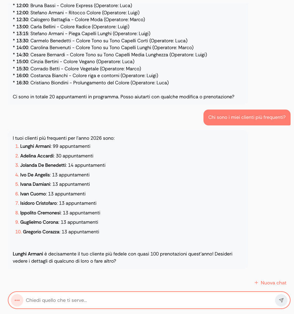 Luca Chat AI assistant